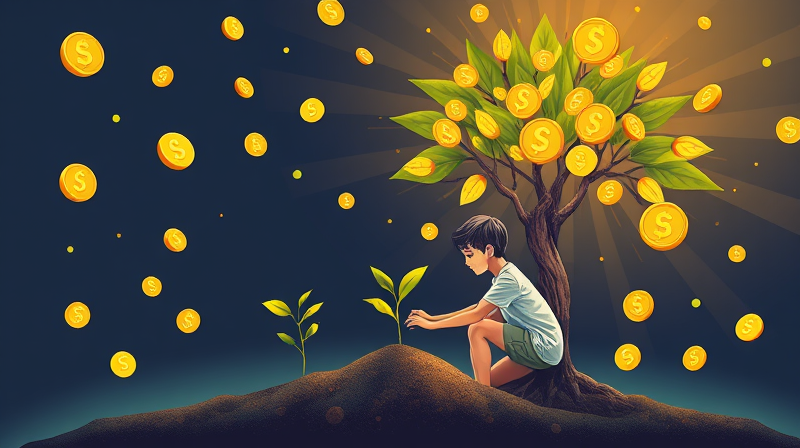 Comece Cedo: O Impacto Mágico de Investir Desde Jovem